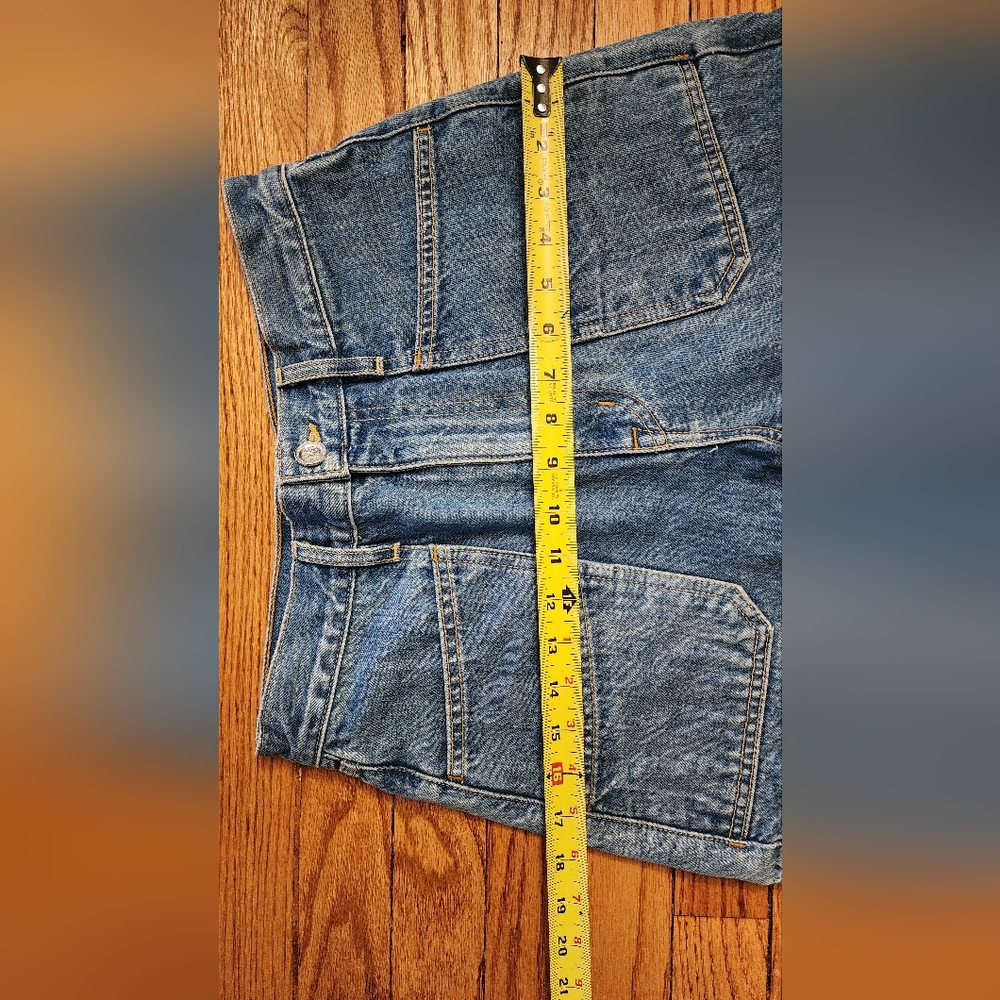 SLVRLAKE - Savior Denim Jeans Size 27 Blue Medium Wash Cargo Pants Retail $329 - Picture 12 of 16